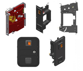 Coin acceptors and entries