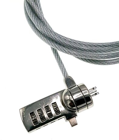 Notebook combination lock