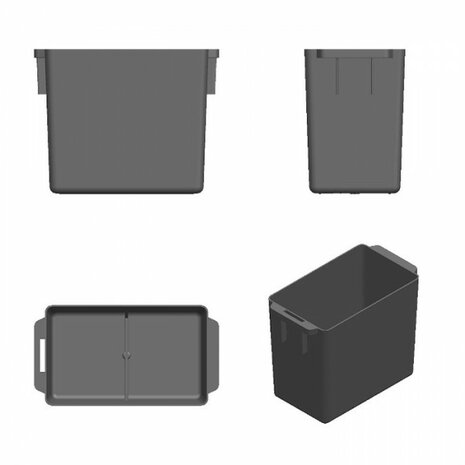 Cashbox 26.2x14.3x20.5cm