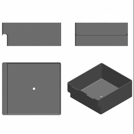 Cashbox 29x25.5x11.5cm