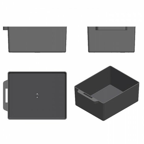 Cashbox 20.5x16.5x9cm