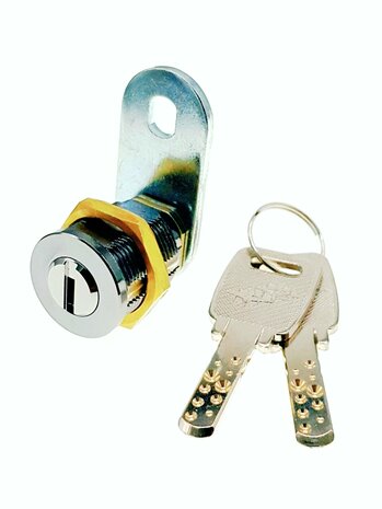 CD Secure lock 15.9mm (5/8&rdquo;) keyed different incl. 2 keys 