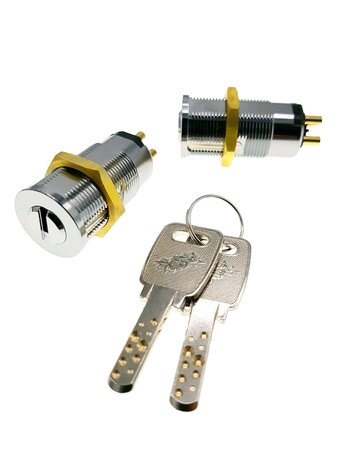 CD Secure switchlock double pole, keyed different incl. 2 keys 