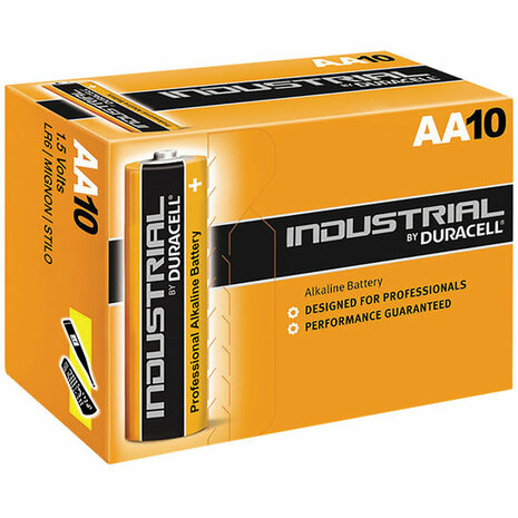 Duracell Industrial AA Penlite Batteries LR06