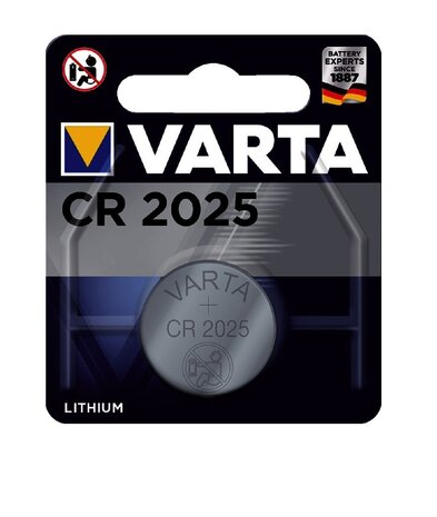 Varta Lithium coin cell battery 3V CR2025