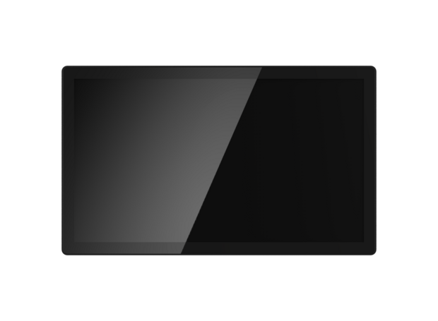 23.8" Monitor with protective glass VGA-HDMI-DP