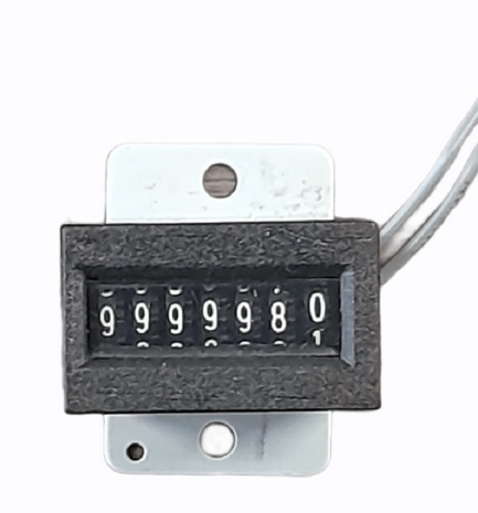 Electromechanical Counter 7 digits 12VDC