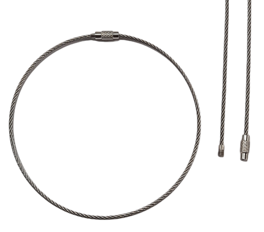 Keyring stainless steel wire 30cm