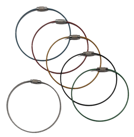 Keyring S/S wire 20cm 