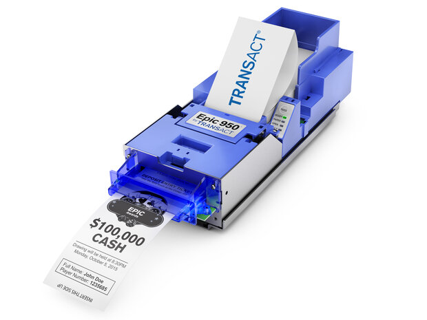 Epic 950 Ticket printer Serial   