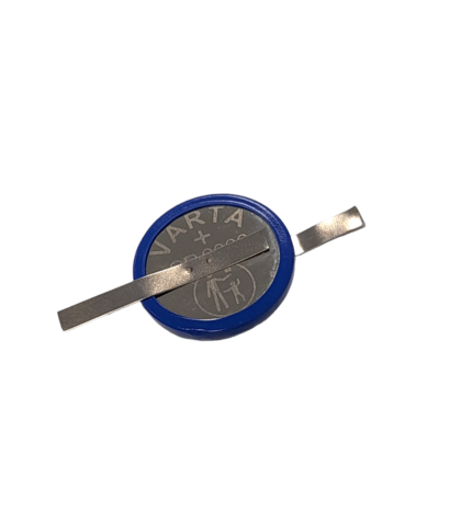 Varta Lithium battery  3V CR2032 solder lugs 
