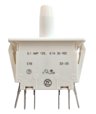 Double pole pushbutton switch 4.8mm E78-00A