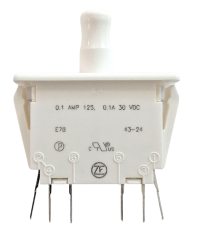 Double pole pushbutton switch 4.8mm E78-30A