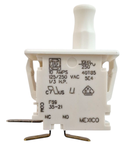 Single pole pushbutton switch 6.3mm F69-24A