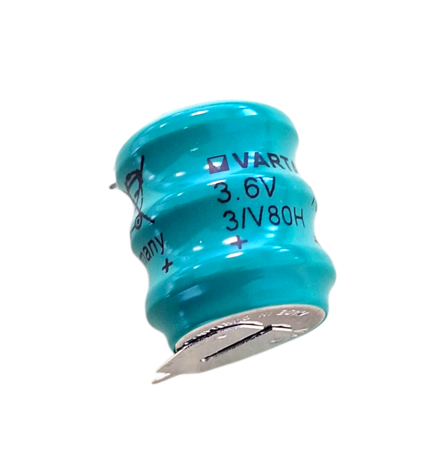 NiMh  Battery pack 3.6V 70mAh single pins