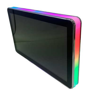 Thick Led glass monitor 27"