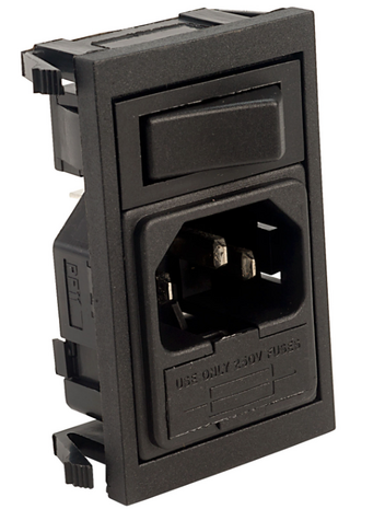 Power inlet on/off switch 10A