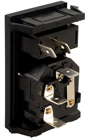 Power inlet on/off switch 10A