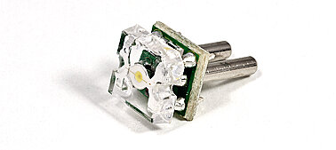 LED Bi-Pin Res. White 5mm