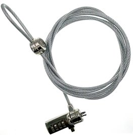 Notebook combination lock