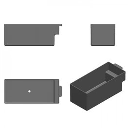 Cashbox 28x12.5x11.5cm