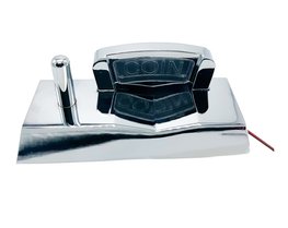 Illuminated coin entry Blue