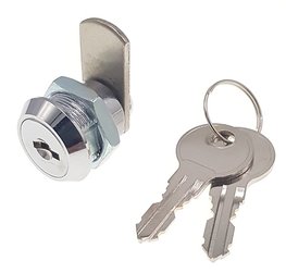CD Essential lock 16mm chrome plated