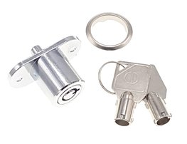 Pushlock side mount key different incl. 2 keys