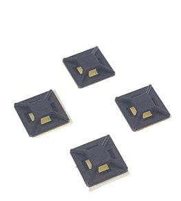 Self Adhesive base 12.5x12.5mm Black