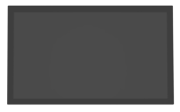 31.5" Monitor with protective glass VGA-HDMI-DP