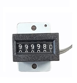 Electromechanical Counter 6 digits 12VDC