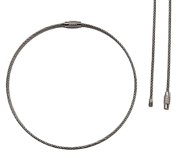Keyring stainless steel wire 30cm