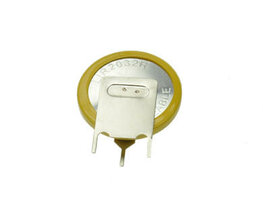 Lithium battery  3.6V 60mAh vertical 3 pins