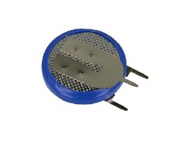 Lithium battery  3V 210mAh vertical 3 pins