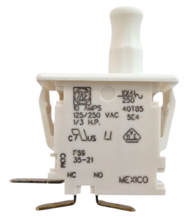 Single pole pushbutton switch 6.3mm F69-24A