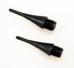 Dart Tips Black Short Thick 1/4